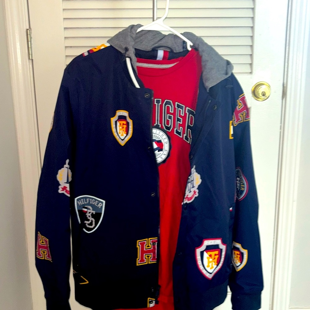 Tommy Hilfiger Light Jacket Large Men’s Shirt Sold Separately
